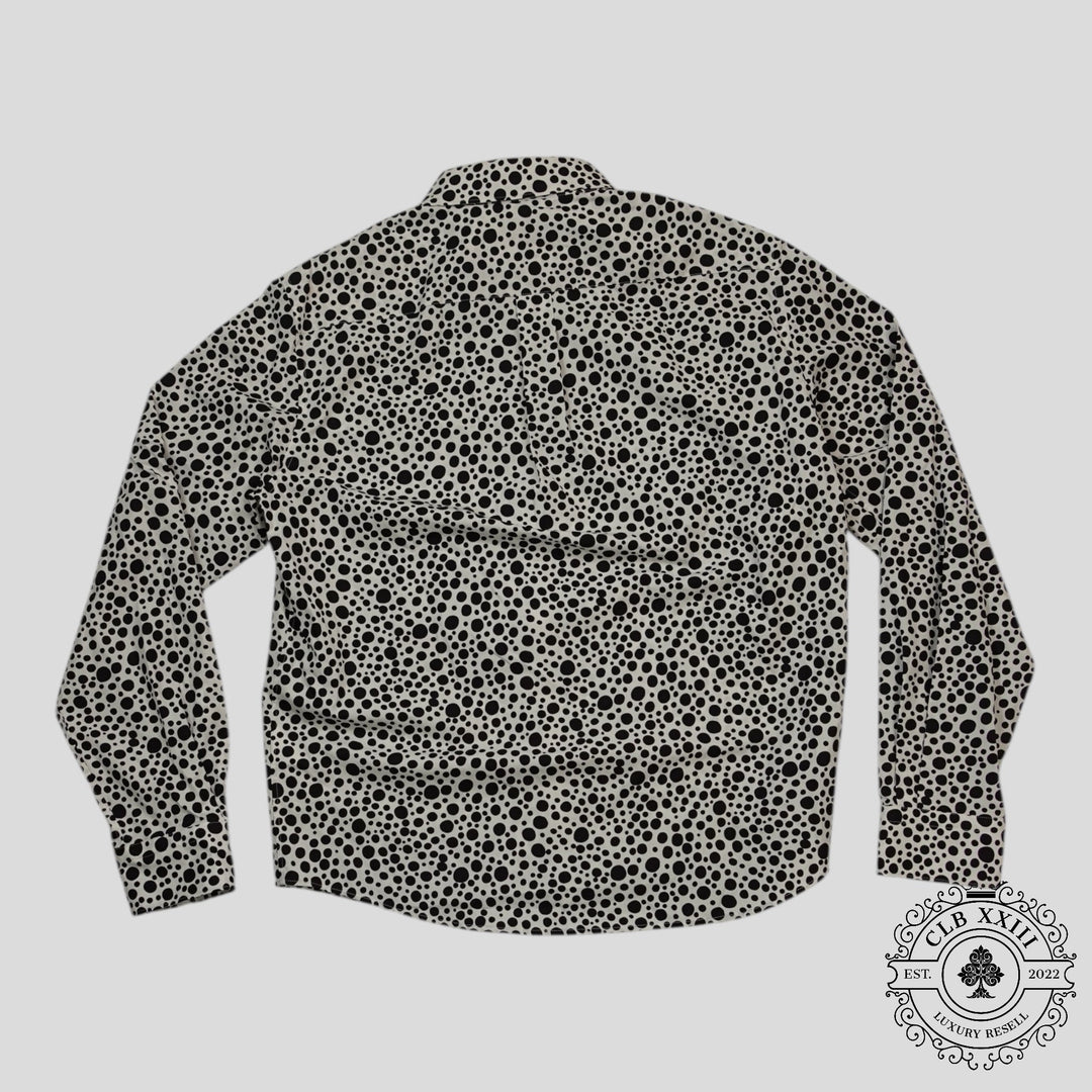 Louis Vuitton Infinity Dots Zipped Shirt in White