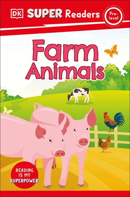 DK Super Readers Pre-Level Farm Animals - Hardcover