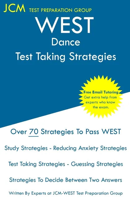 WEST Dance - Test Taking Strategies - Paperback