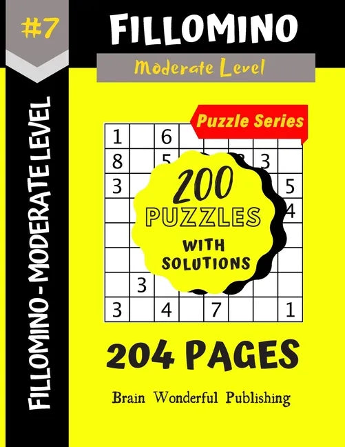 Fillomino Puzzle Series: 200 Brain Teasers Puzzle Book Collection - Paperback