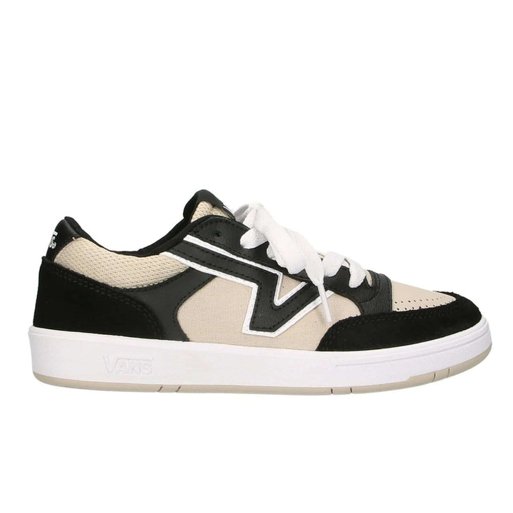 Vans black, charcoal low top leather unisex Sneakers
