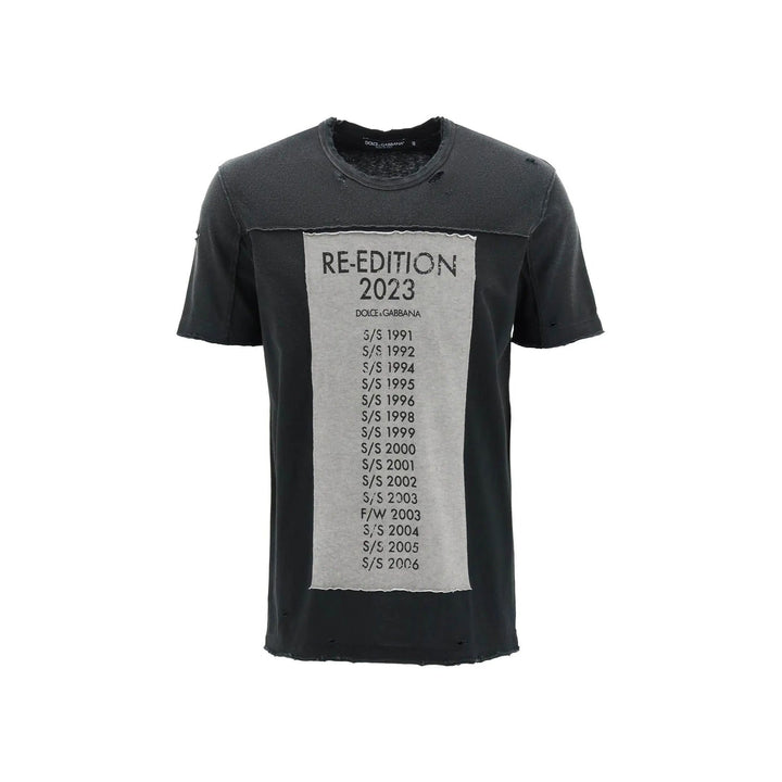 Dolce &amp; Gabbana Printed Cotton T Shirt