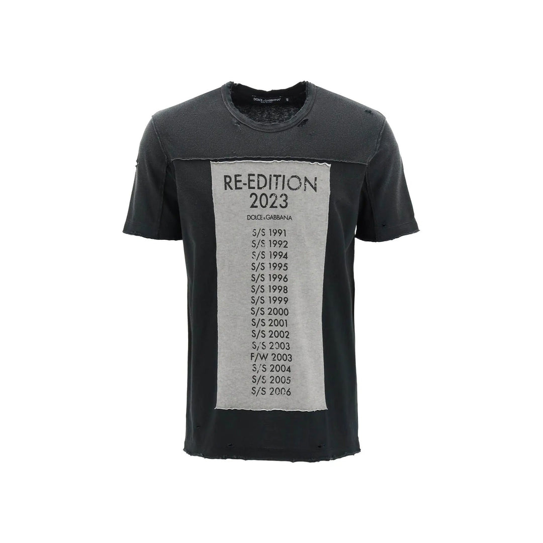 Dolce &amp; Gabbana Printed Cotton T Shirt