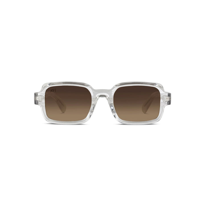 X Frame Therapy unisex brown tinted UV3 Sunglasses