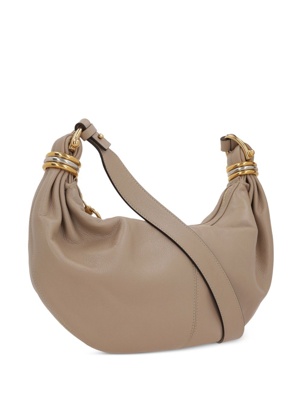 Chloe Women Small Bracelet Hobo Bag In Grained Leather