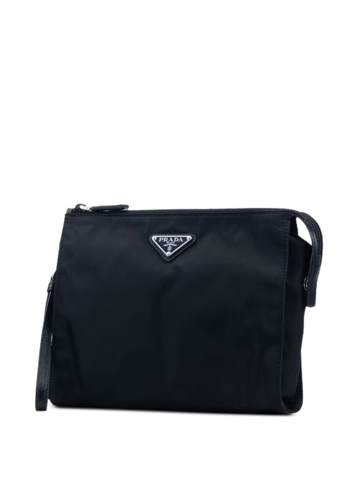 Prada Men Re-Nylon And Saffiano Leather Necessaire