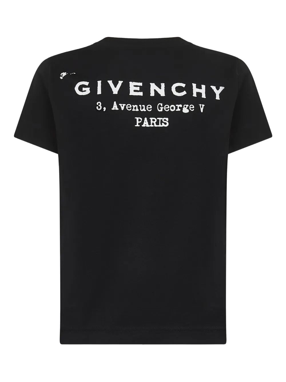 Givenchy Women Back Print Regular Fit Cotton T-Shirt