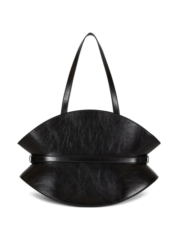Balmain Women "Shuffle" Medium Calfskin Bag