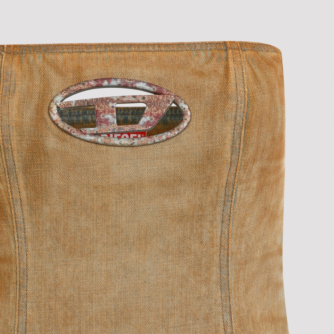 Diesel De-Vildress-Fsf Midi Dress Women