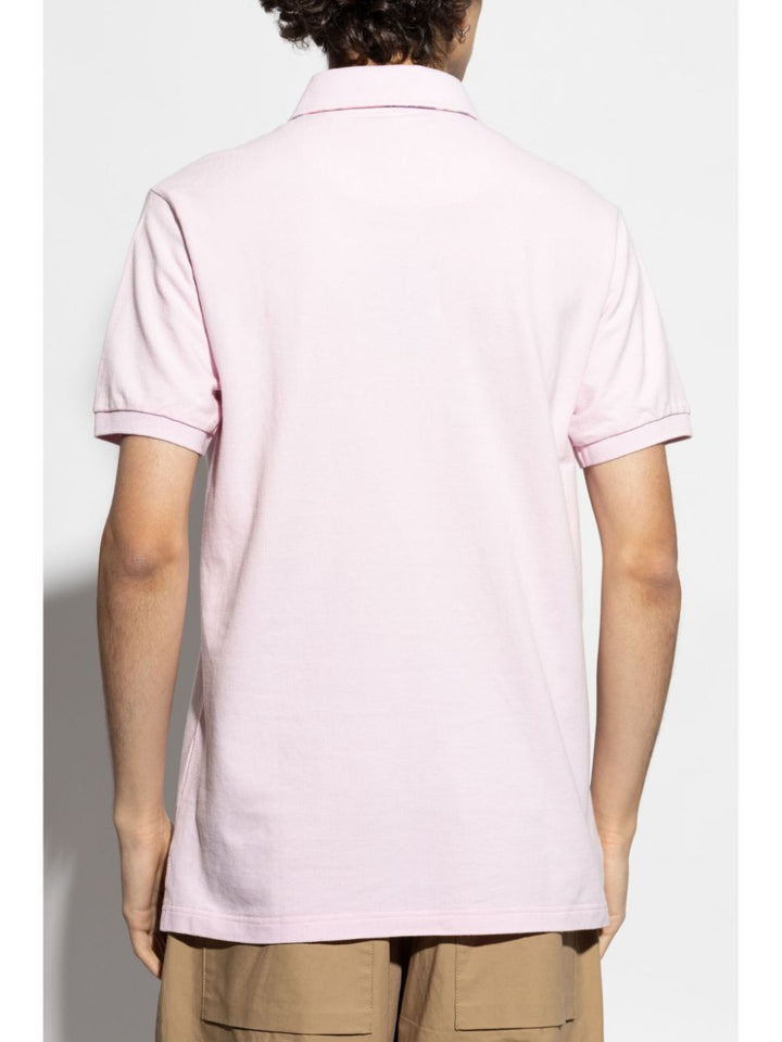 Etro Men Pegaso-Embroidered Polo Shirt