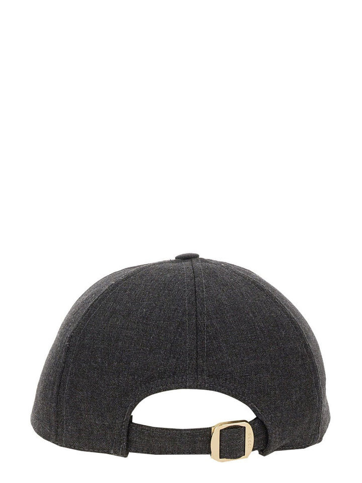 Gucci Men Baseball Hat With Web Band