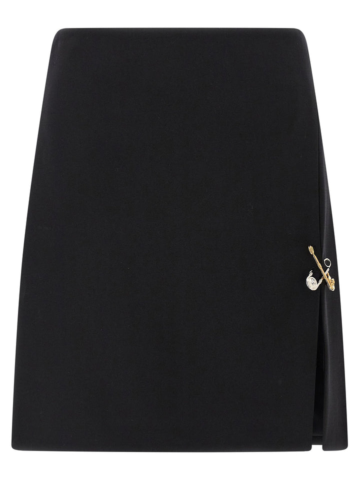 Versace Women 'Safety Pin' Skirt