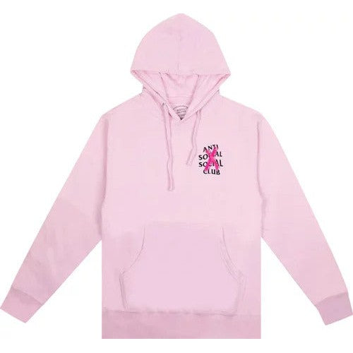 Anti Social Social Club Cancelled Hoodie 'Pink'