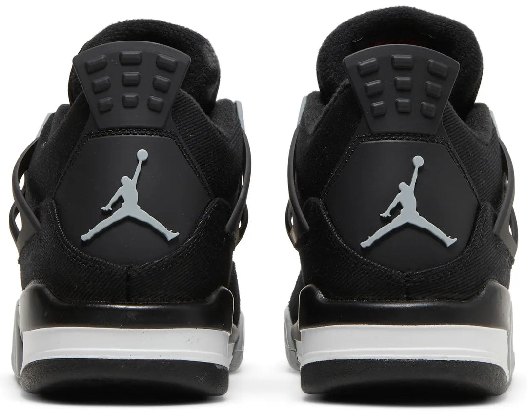 Air Jordan 4 Retro Black Canvas (GS)