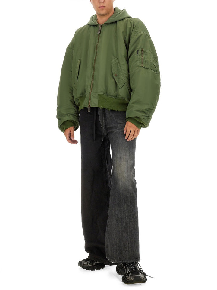 Balenciaga Men Fifty-Fifty Jeans