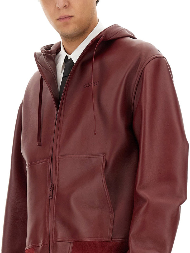 Gucci Men Bomber With Zip