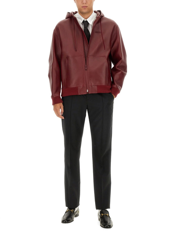 Gucci Men Bomber With Zip