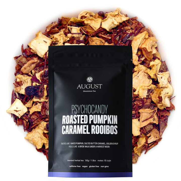 Psychocandy - Roasted Pumpkin Caramel Rooibos Tea (Caffeine Free)