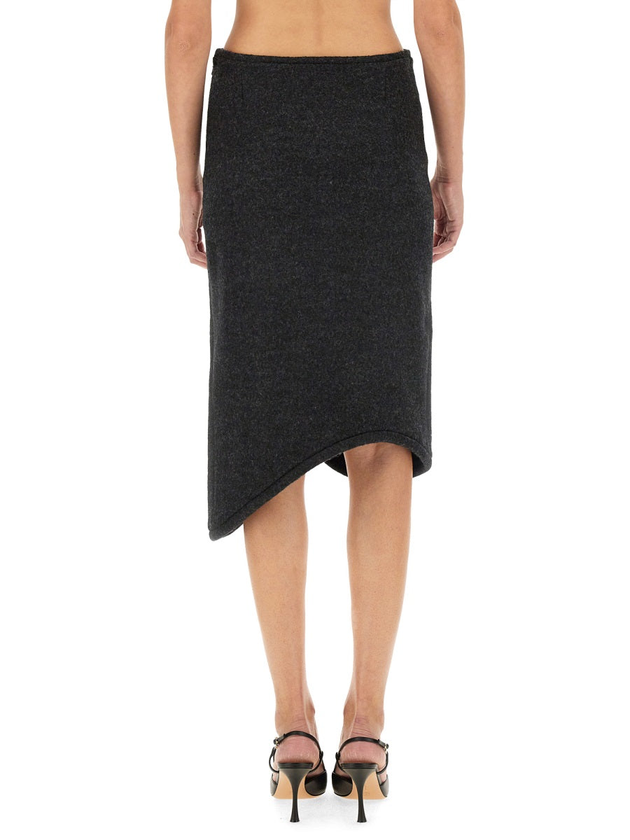 Victoria Beckham Women Padded Skirt With Tube Detail