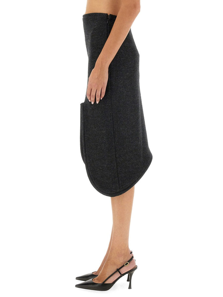 Victoria Beckham Women Padded Skirt With Tube Detail