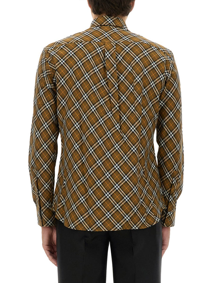 Burberry Men Check Shirt