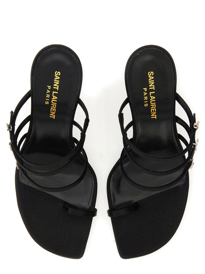 Saint Laurent Women Leather Sandal