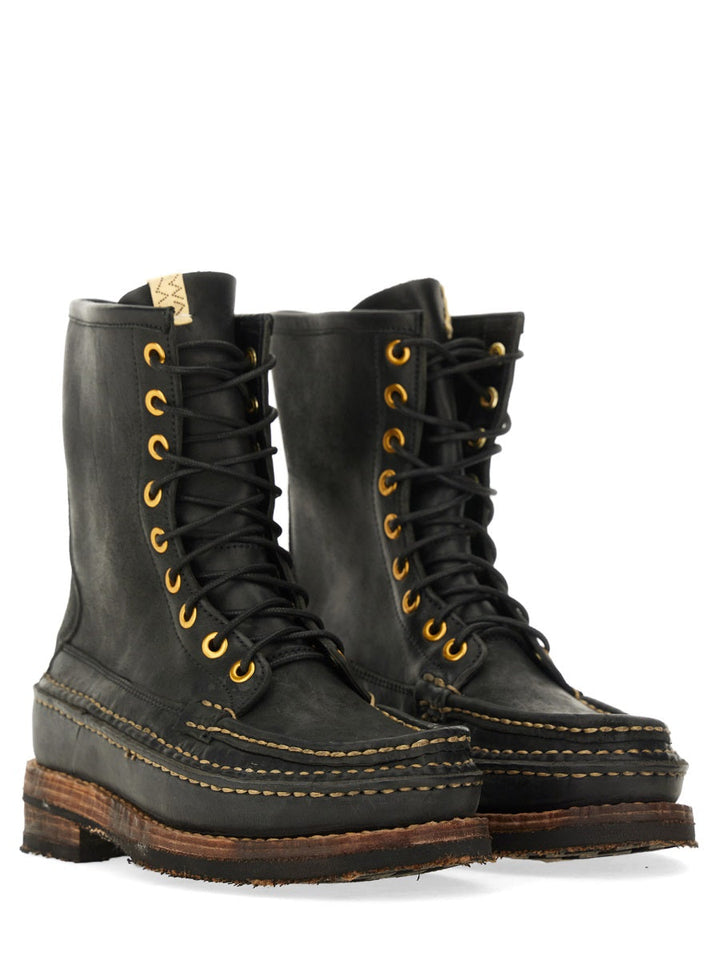 Visvim Men Boot "Grizzly Camper Hi-Folk"