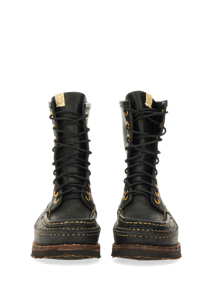 Visvim Men Boot "Grizzly Camper Hi-Folk"