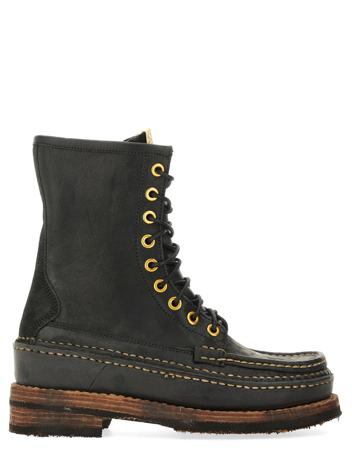 Visvim Men Boot "Grizzly Camper Hi-Folk"
