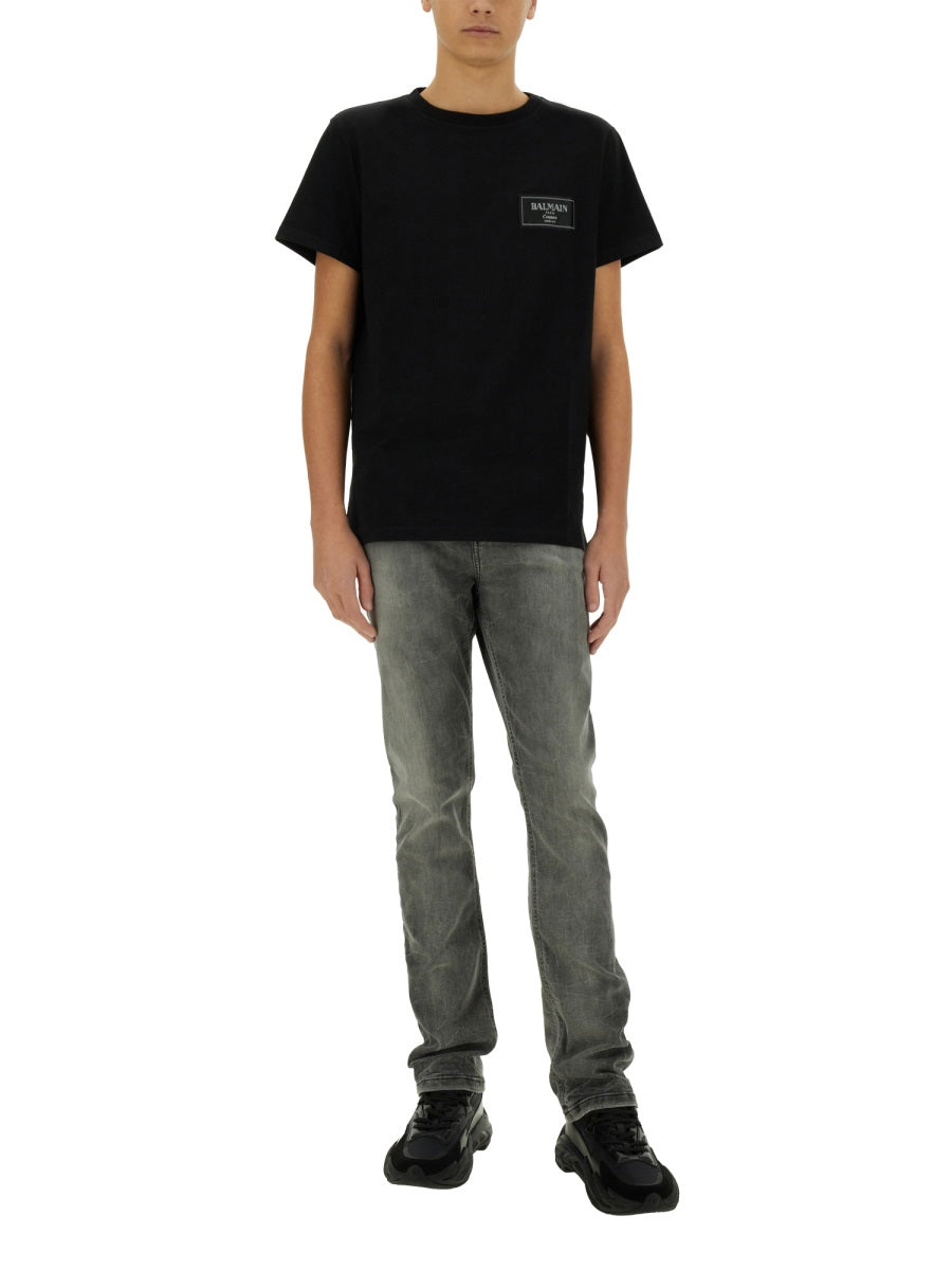 Balmain Men T-Shirt With Logo