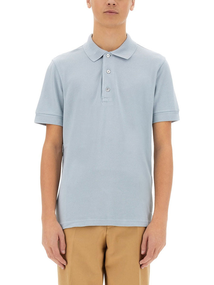 Tom Ford Men Piquet Polo