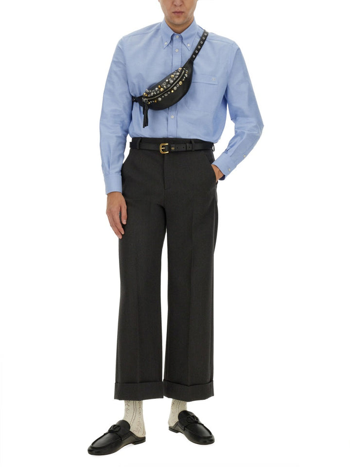 Valentino Men Grain De Poudre Pants
