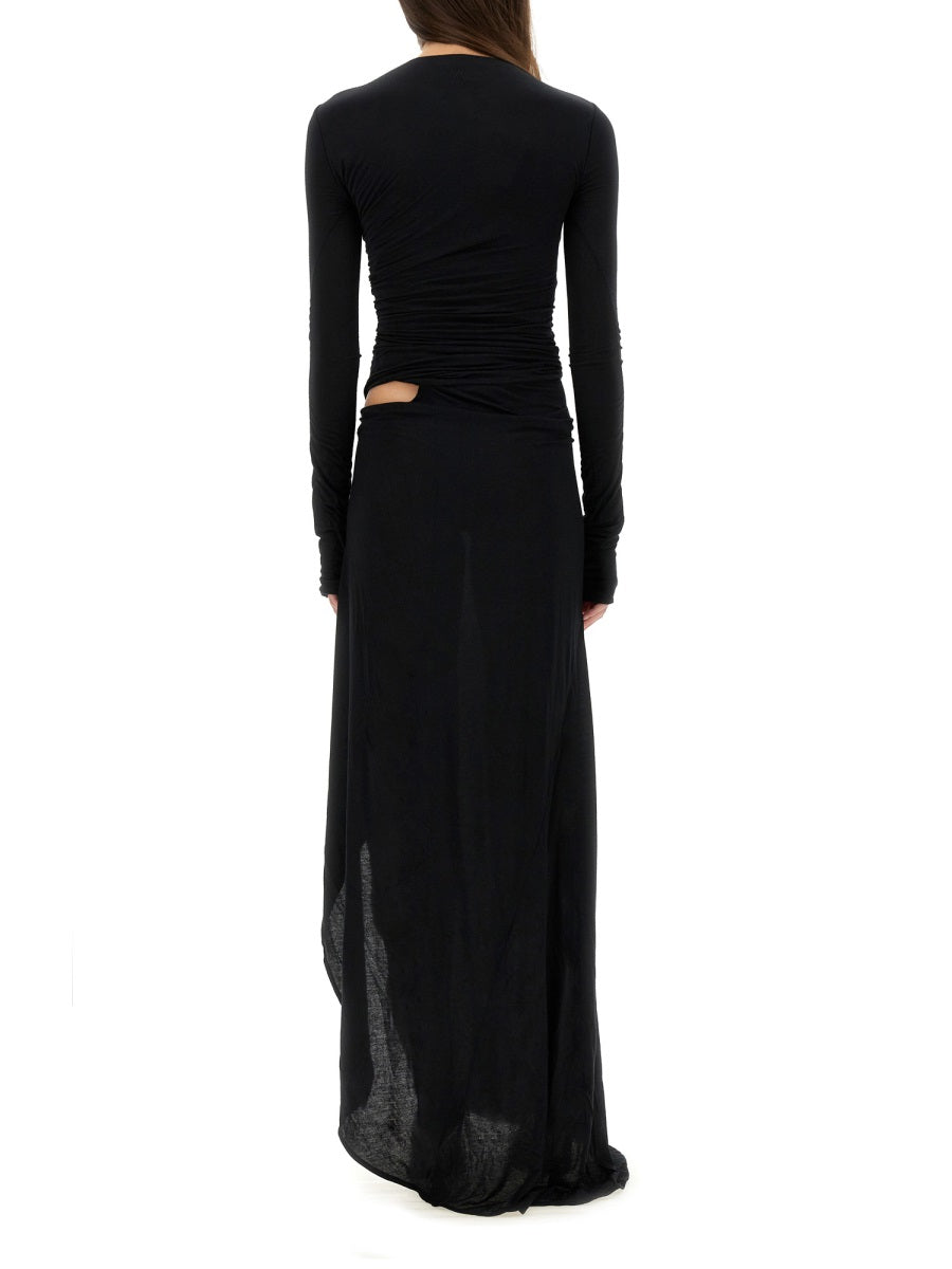The Attico Women Draped Dress