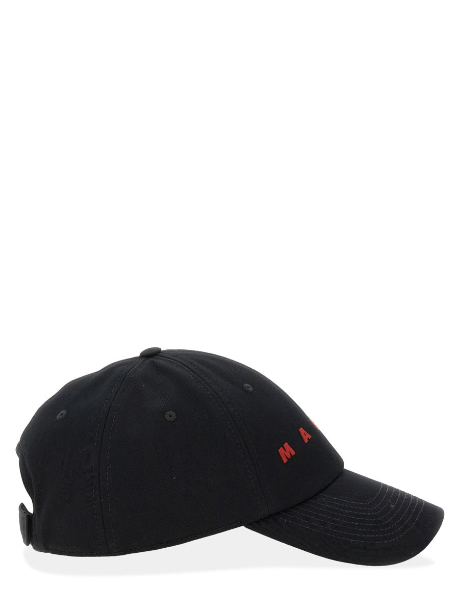 Marni Men Baseball Hat With Logo