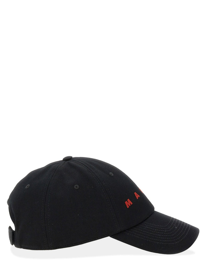 Marni Men Baseball Hat With Logo