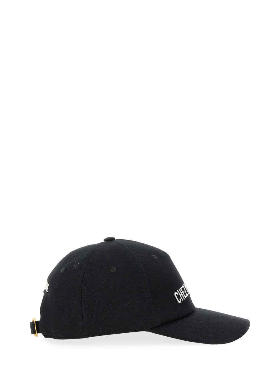 Valentino Garavani Men Baseball Cap With Embroidery