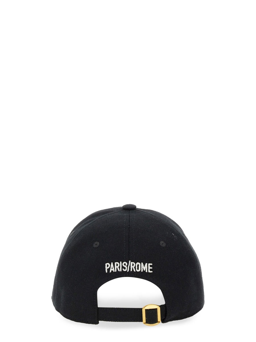 Valentino Garavani Men Baseball Cap With Embroidery