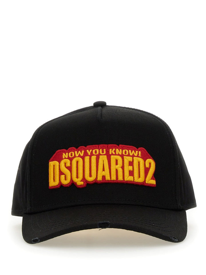 Dsquared Men Baseball Hat With Logo