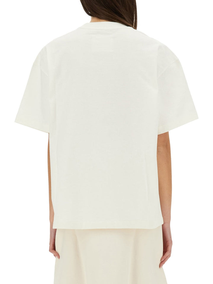 Jil Sander Women T-Shirt With Logo