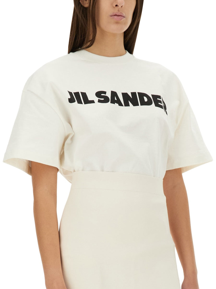 Jil Sander Women T-Shirt With Logo
