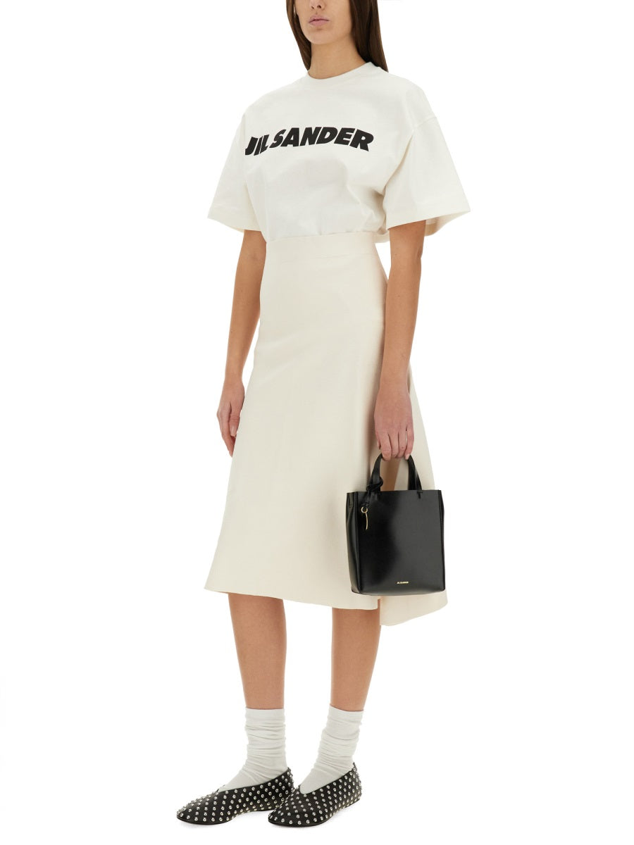 Jil Sander Women T-Shirt With Logo