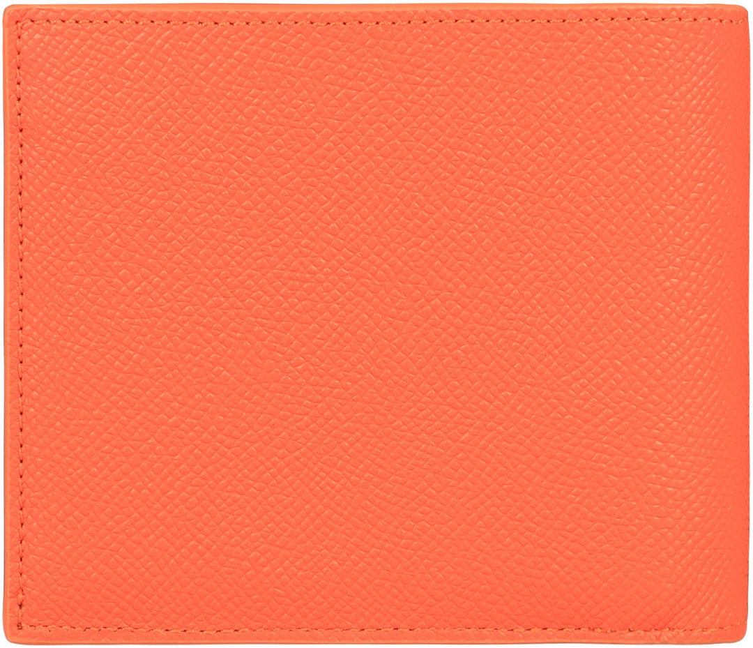 CELINE Bi-Fold Leather Wallet - 11 cm x 10 cm
