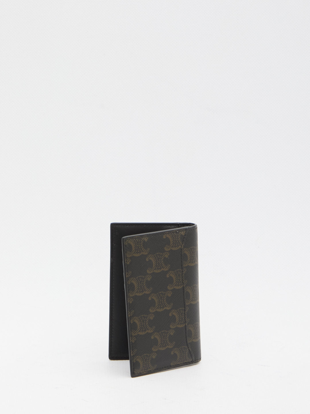 CELINE Mini Vertical Canvas Card Holder