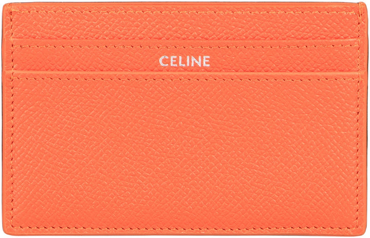 CELINE Medium Leather Card Holder