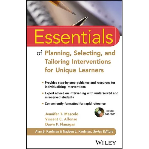 Essentials of Planning, Selecting, and Tailoring Interventions for Unique Learners [With CDROM] - Paperback
