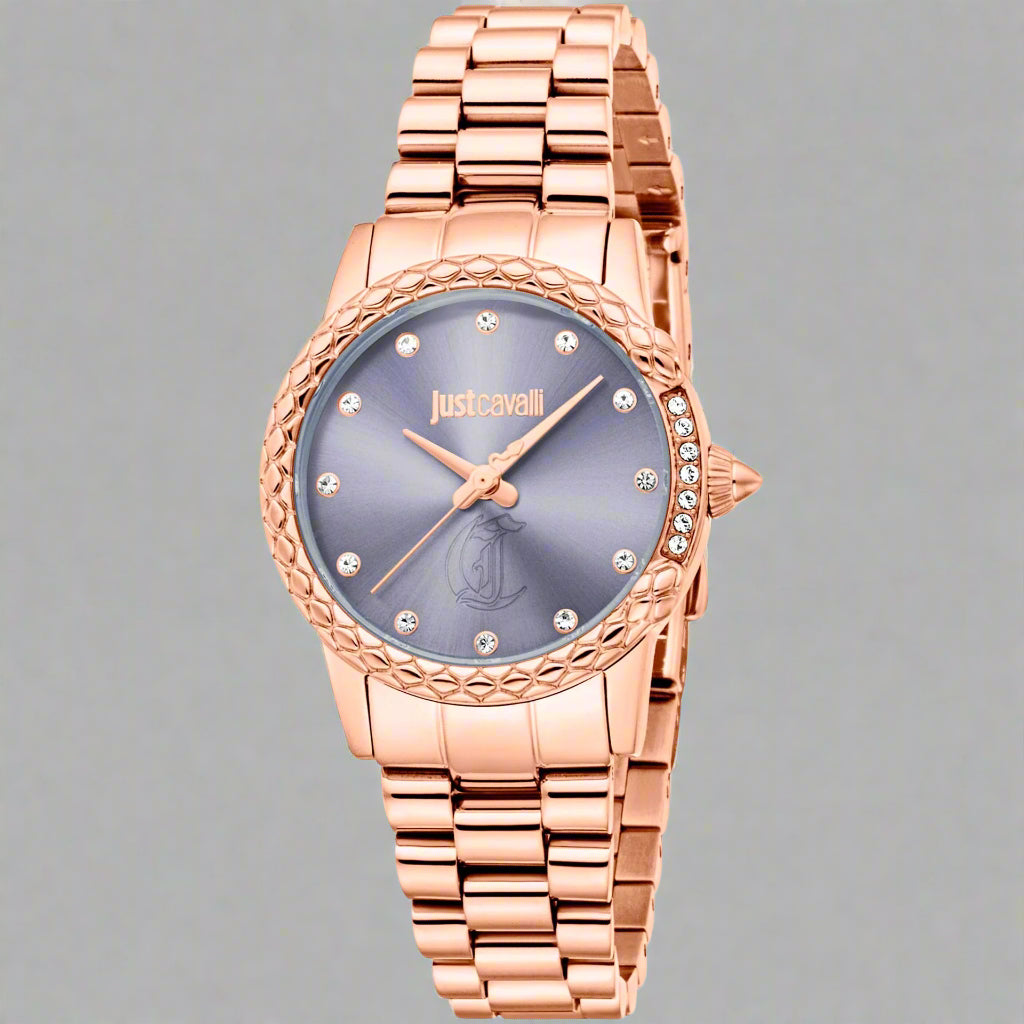 Just Cavalli women's grey dial jewel indices Watches