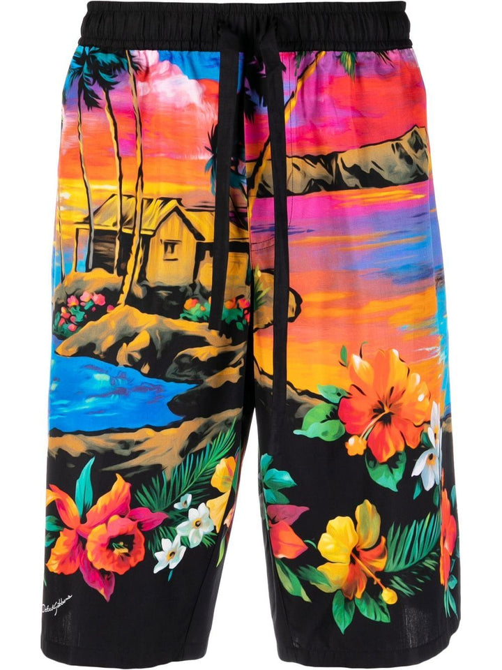 Dolce &amp; Gabbana Printed Shorts