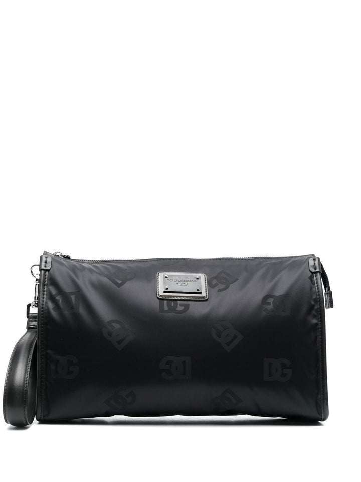 Dolce &amp; Gabbana Logo Nylon Pouch