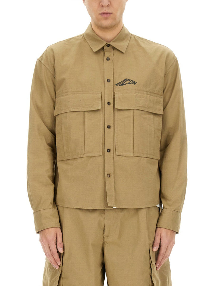 Dsquared Men "Icon Ripstop" Shirt