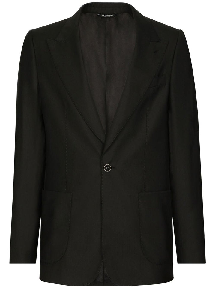 Dolce &amp; Gabbana Single Breasted Blazer Jacket